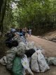 Добровольцы убрали более 100 мешков мусора с берегов Пугаревского карьера