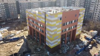 В Новом Девяткино завершается строительство нового КДЦ.