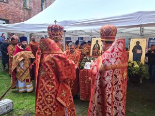 Во Всеволожске почтили память митрополита Вениамина Петроградского